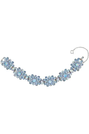 Susan Caplan 1950s crystal-embellished bracelet