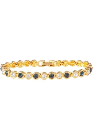 Susan Caplan 1990s crystal-embellished Tennis bracelet
