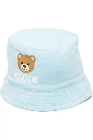 Moschino Hats - Teddy Bear motif bucket hat