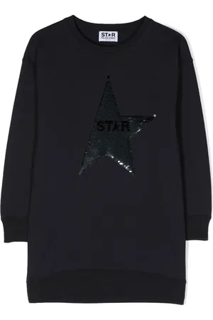 Golden Goose Sequin-design sweatshirt dress