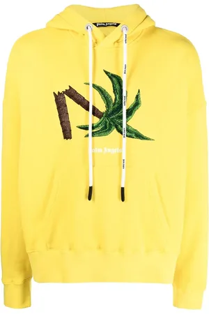 Palm Angels Broken Palm drawstring hoodie