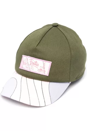 Stella McCartney Girls Caps - Logo-patch baseball cap