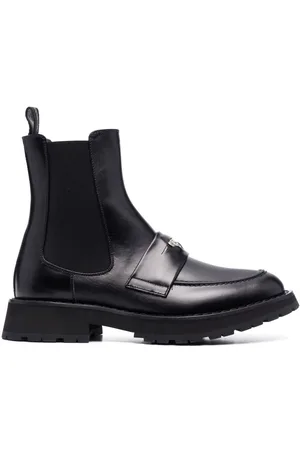 Alexander McQueen Calf leather chelsea boots