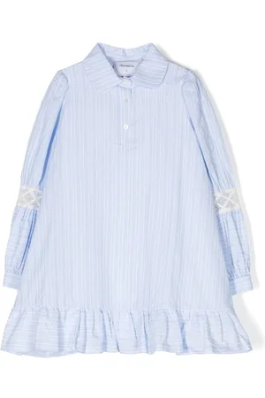 Simonetta Ruffle-trimmed shirt dress