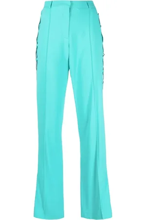 GIUSEPPE DI MORABITO Lace-up detail straight-leg trousers
