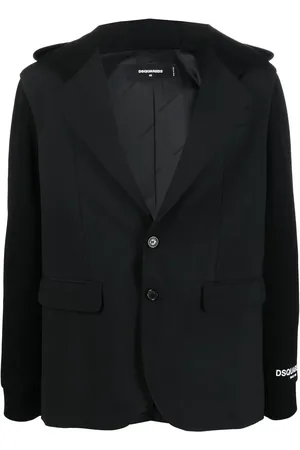 Dsquared2 Single-breasted hooded blazer
