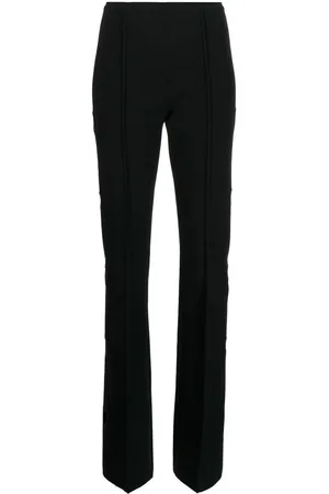 Mach & Mach Cut-out detail flared trousers