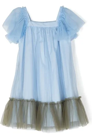 Il gufo Layered tulle dress