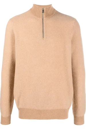 Ralph Lauren Half-zip cashmere sweater