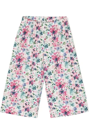 Il gufo Abstract-print wide-leg trousers