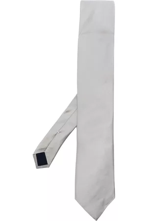 corneliani Men Bow Ties - Metallic silk tie