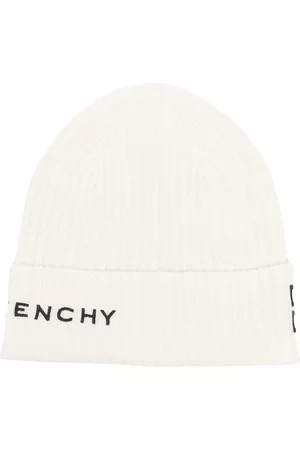 Givenchy 4G-embroidered ribbed-knit beanie