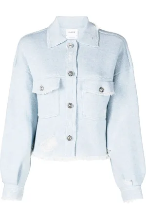 Barrie Fringed denim jacket