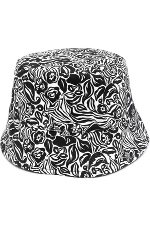Lanvin Floral zebra-print bucket hat