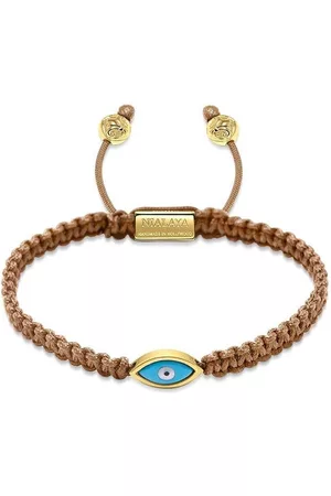 Nialaya Women Bracelets & Bangles - Evil eye-charm braided bracelet