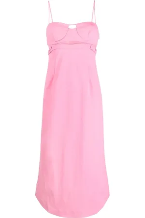 Simkhai Cut-out bustier midi dress