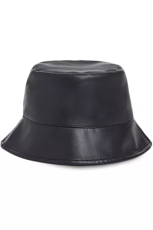 Apparis Women Hats - Faux-leather bucket hat