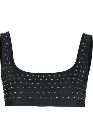The Andamane Crystal-embellished sports bra