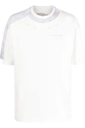 Feng Chen Wang Chest logo-print detail T-shirt