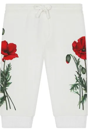 Dolce & Gabbana Floral-print joggers