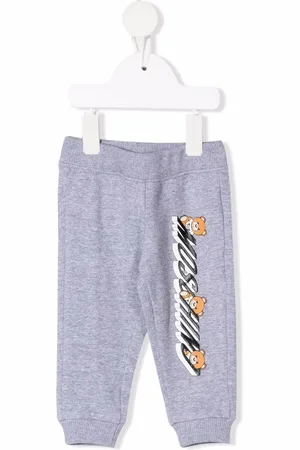 Moschino Logo-print cotton track pants