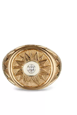 Duffy 9kt yellow diamond ring