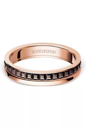 Boucheron 18kt rose gold Quatre Classique band ring