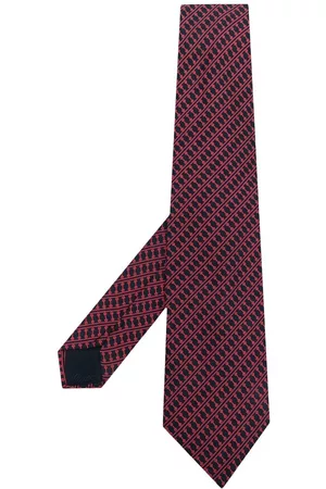 Gucci Men Neckties - 1970s graphic-print tie