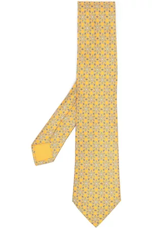 Hermès 2000s pre-owned abstract-print silk tie