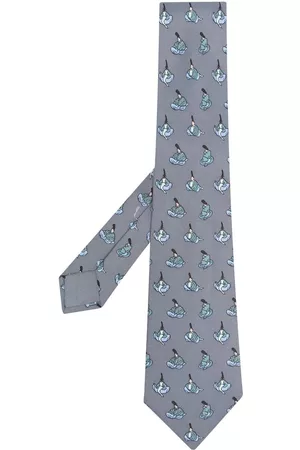 Hermès 2000s pre-owned graphic-print silk tie