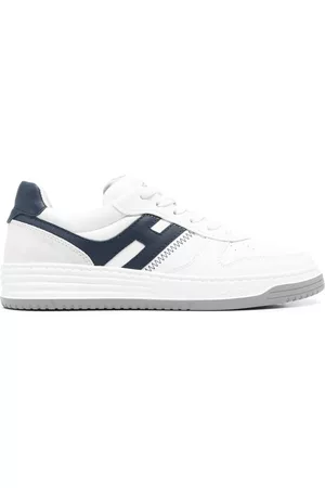 Hogan H630 logo-patch low-top sneakers
