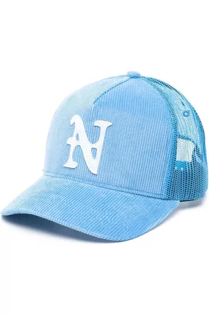 Nahmias N-Logo corduroy baseball cap