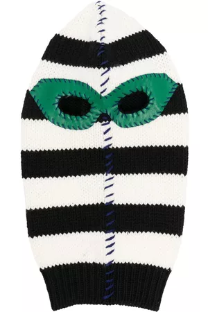 Marni Striped knit balaclava