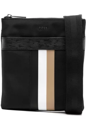 HUGO BOSS Triple-stripe messenger bag