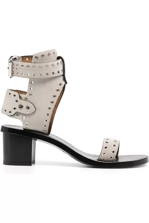 Isabel Marant Buckled eyelet-detail sandals