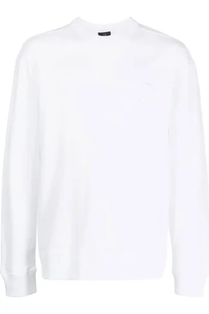 Dunhill Logo-detail long-sleeve sweatshirt