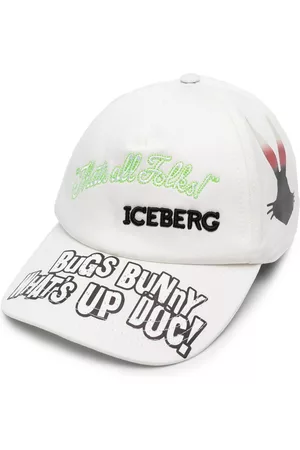 Iceberg Bugs Bunny logo-detail baseball cap