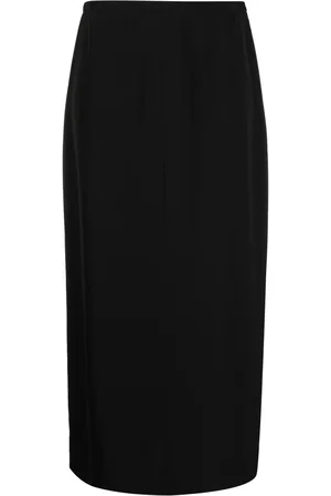 The Row High-waisted midi skirt