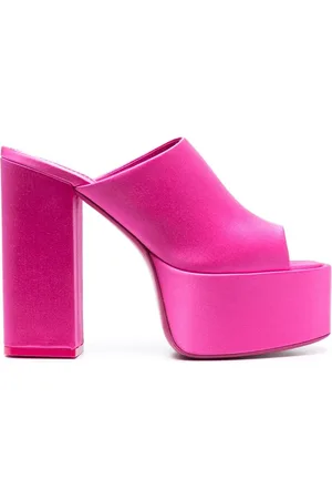 PARIS TEXAS Sasha 135mm open toe mules