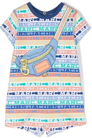 Marc Jacobs Logo-print short-sleeve onsie