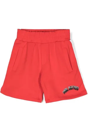 Neil Barrett Logo-print track shorts