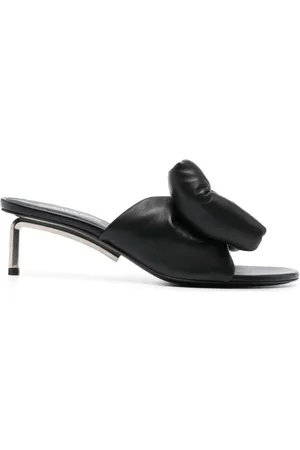 OFF-WHITE Allen bow-detail leather mules