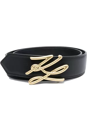 Karl Lagerfeld K/Autograph medium leather belt