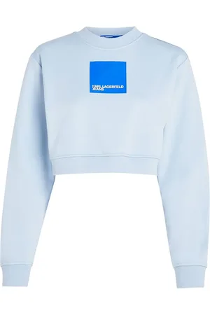 Karl Lagerfeld Logo-print organic cotton sweatshirt