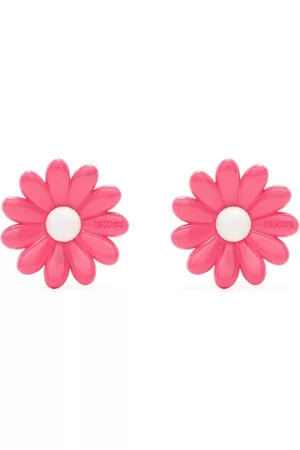 Moschino Flower clip-on earrings