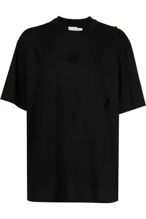 Feng Chen Wang Cut-out detail cotton T-shirt
