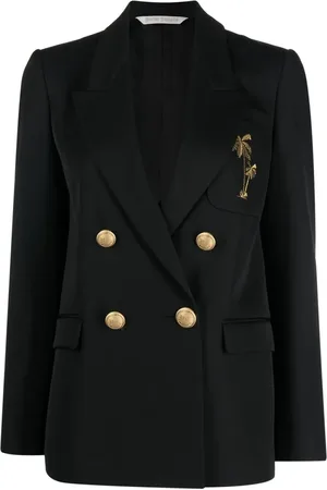 Palm Angels Palm-embroidered blazer