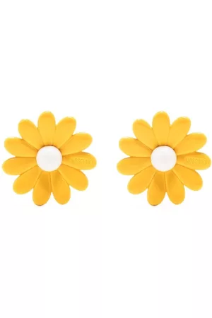 Moschino Flower clip-on earrings