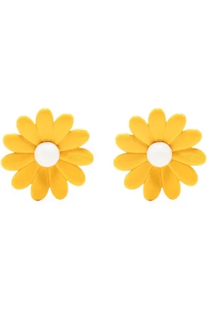 Moschino Flower clip-on earrings