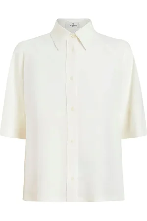 Etro Raglan-sleeved button shirt